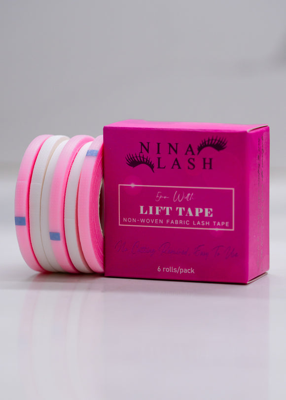 Nina Lash – Lift Tape 5mm (6 Rolls Pack)