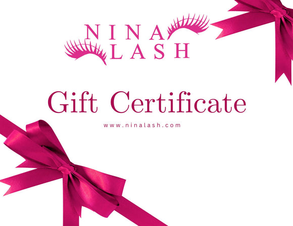 Nina Lash Gift Card