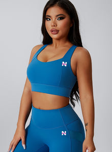 High Top Bra Blue