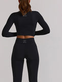 High Pocket long Legging Black