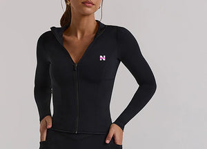 High Slim Jacket  Black