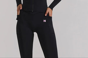 High Pocket long Legging Black
